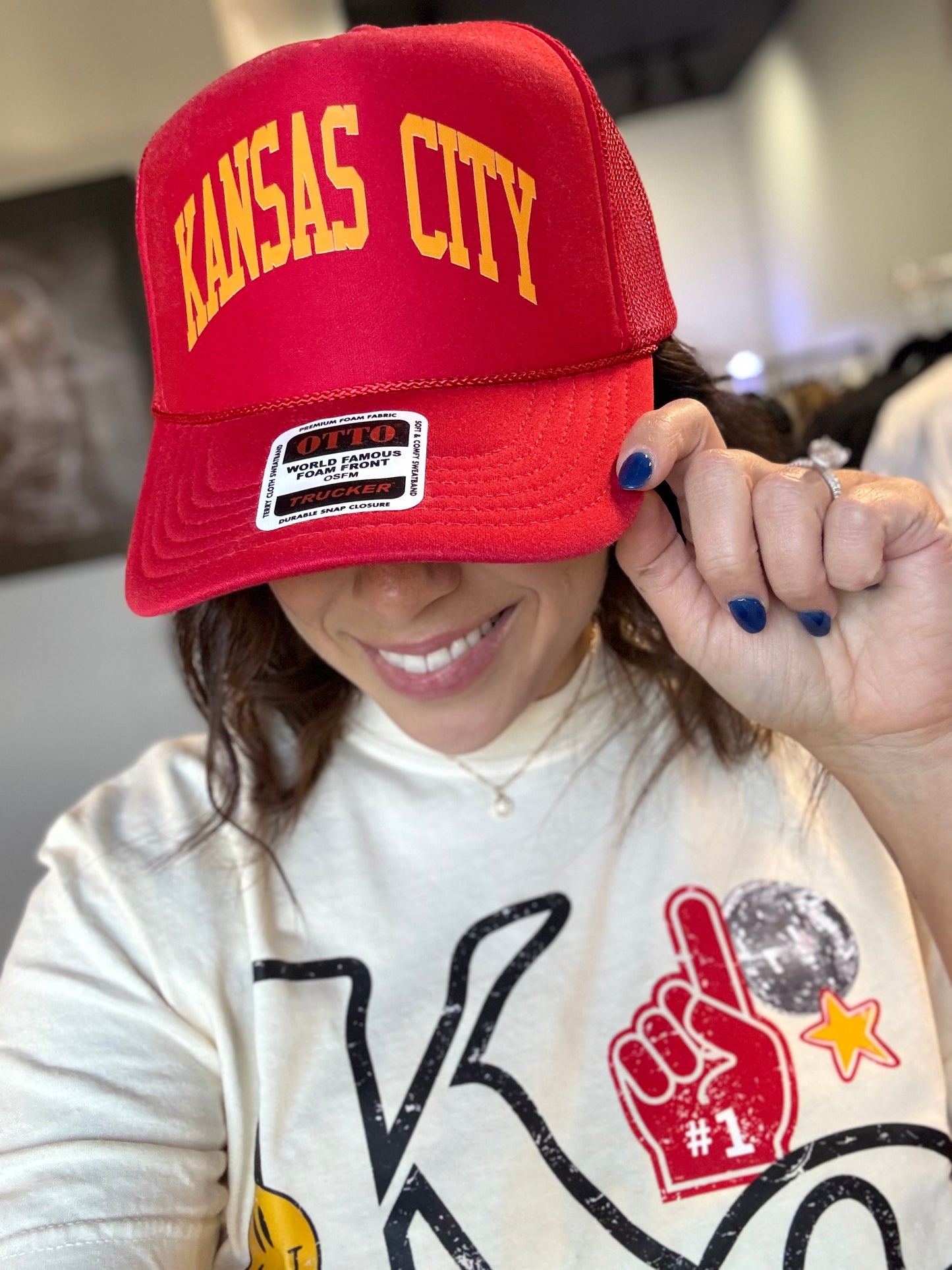 Kansas City trucker hat