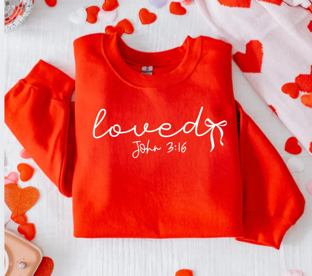 Loved - John 3:16 crew (preorder)