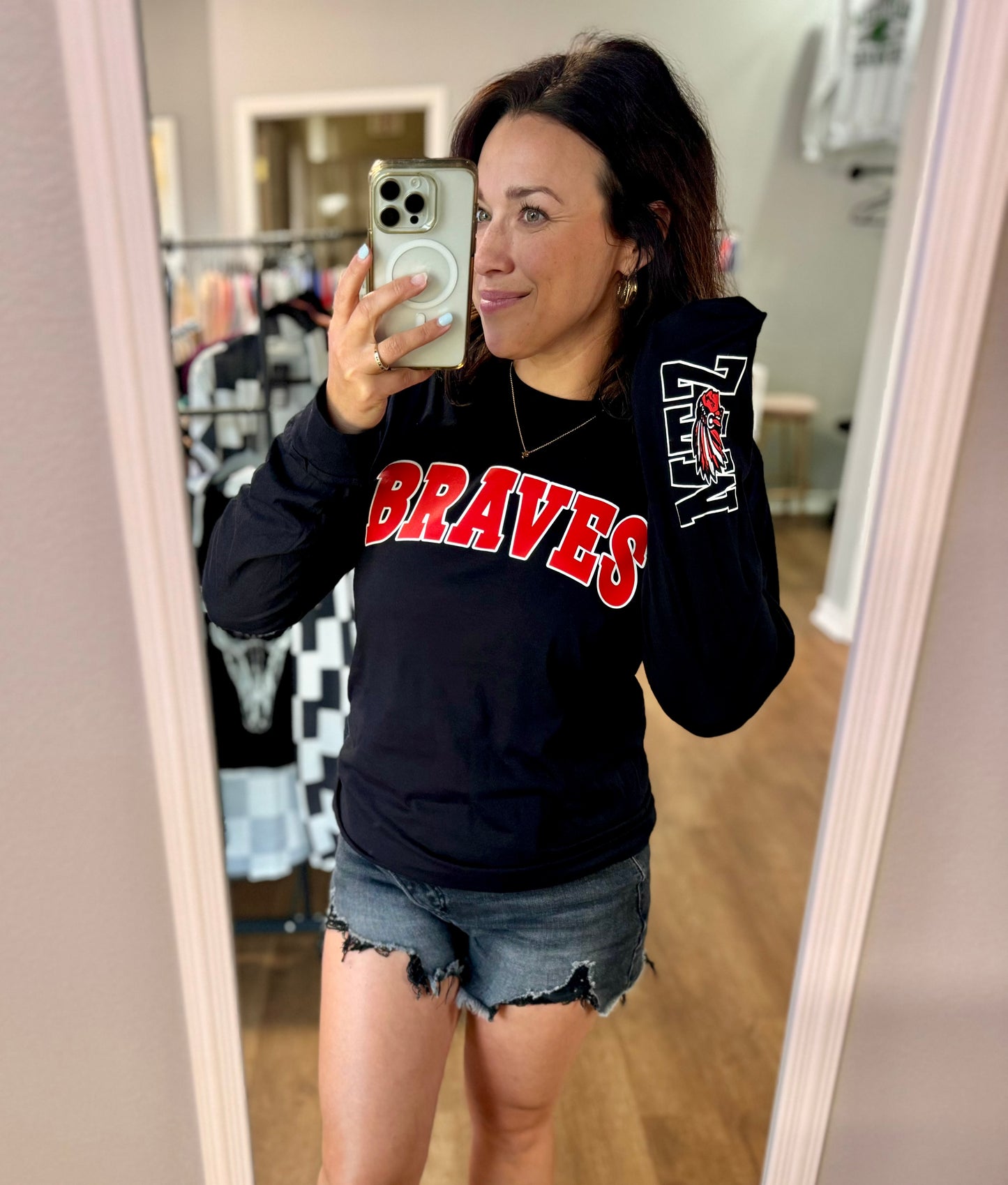 “Finer Things” Braves long sleeve
