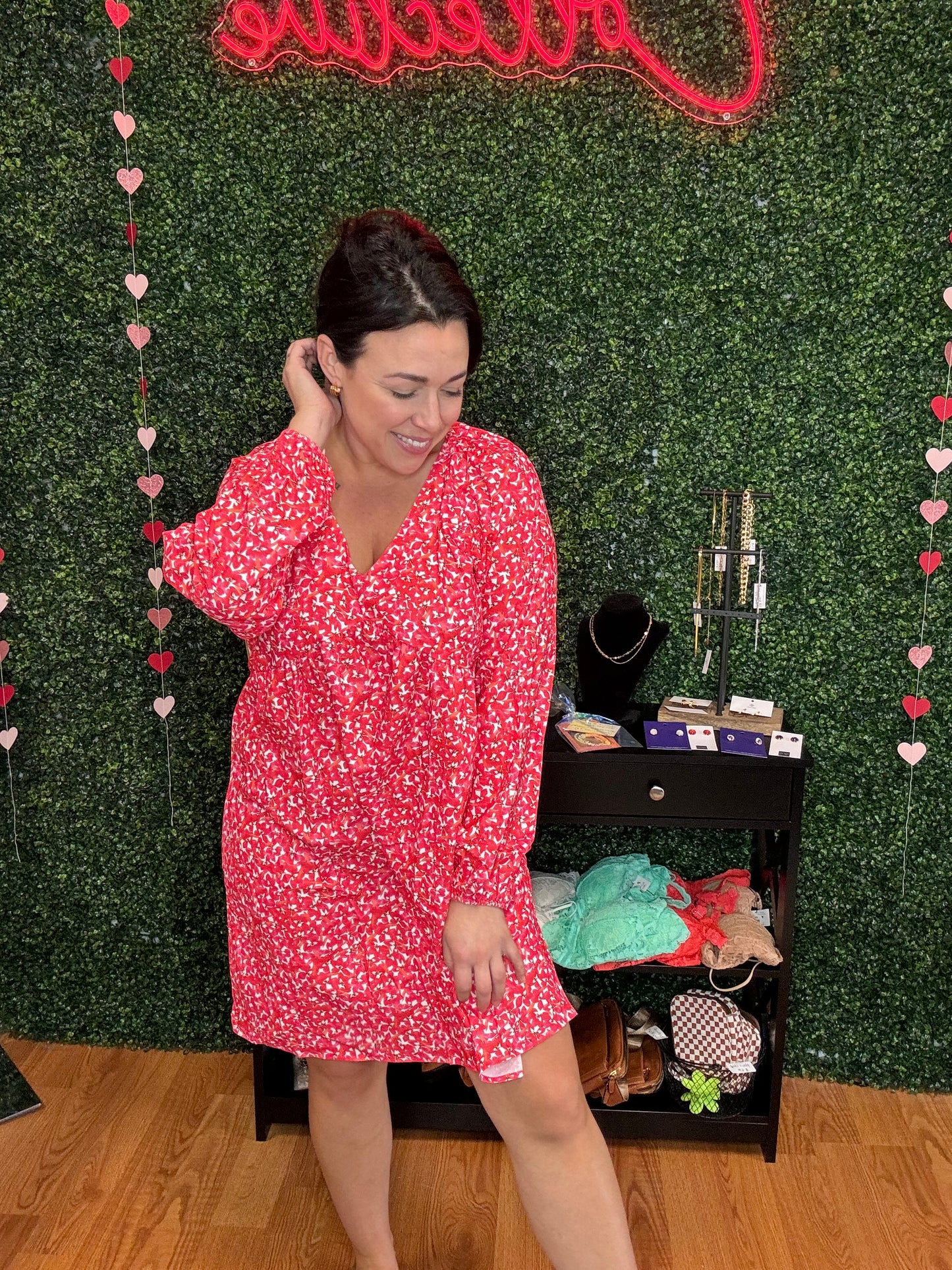 Throw It floral dress