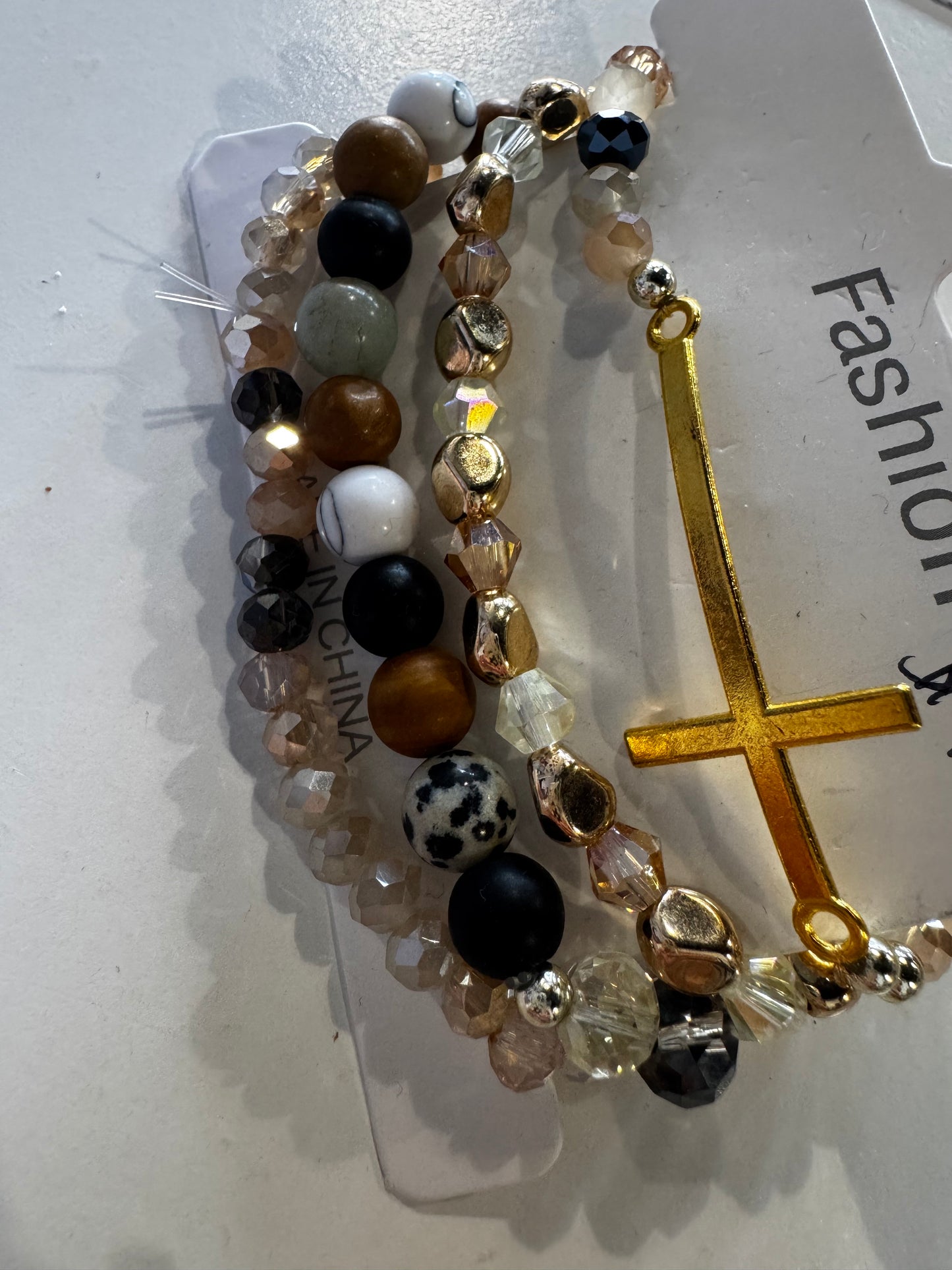 Beaded bracelet set