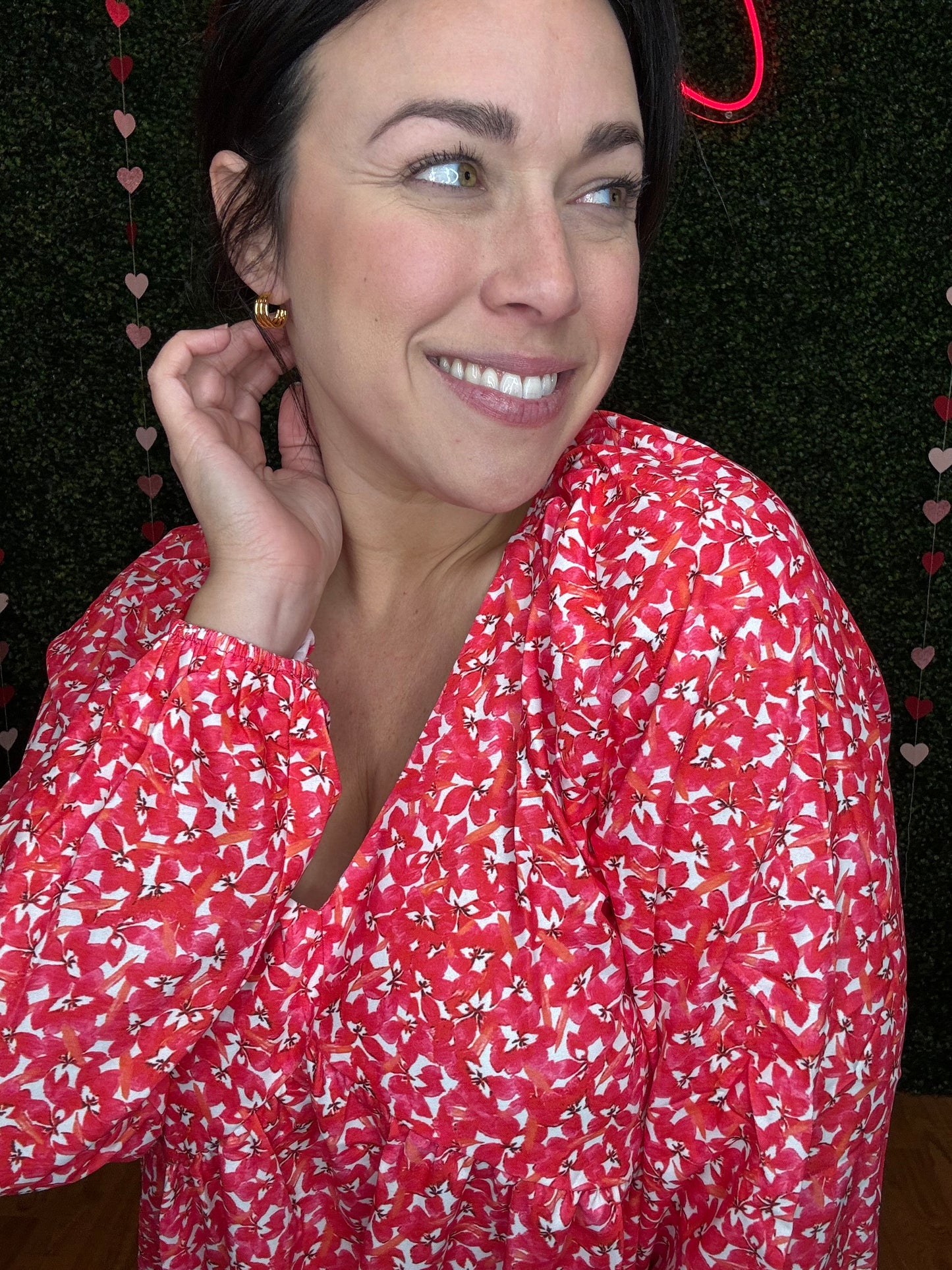 Throw It floral dress