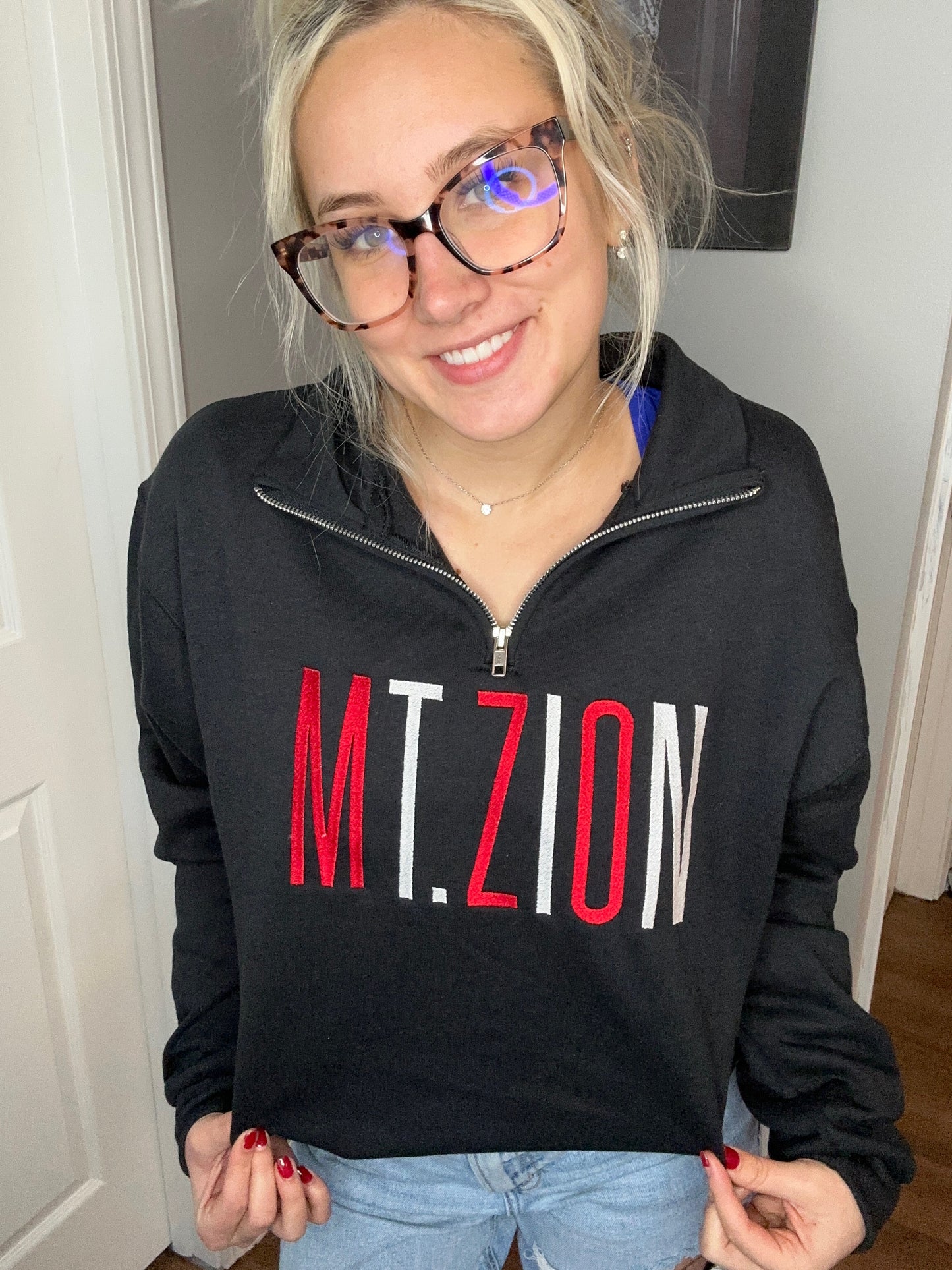 Custom Embroidery Quarter Zip PREORDER
