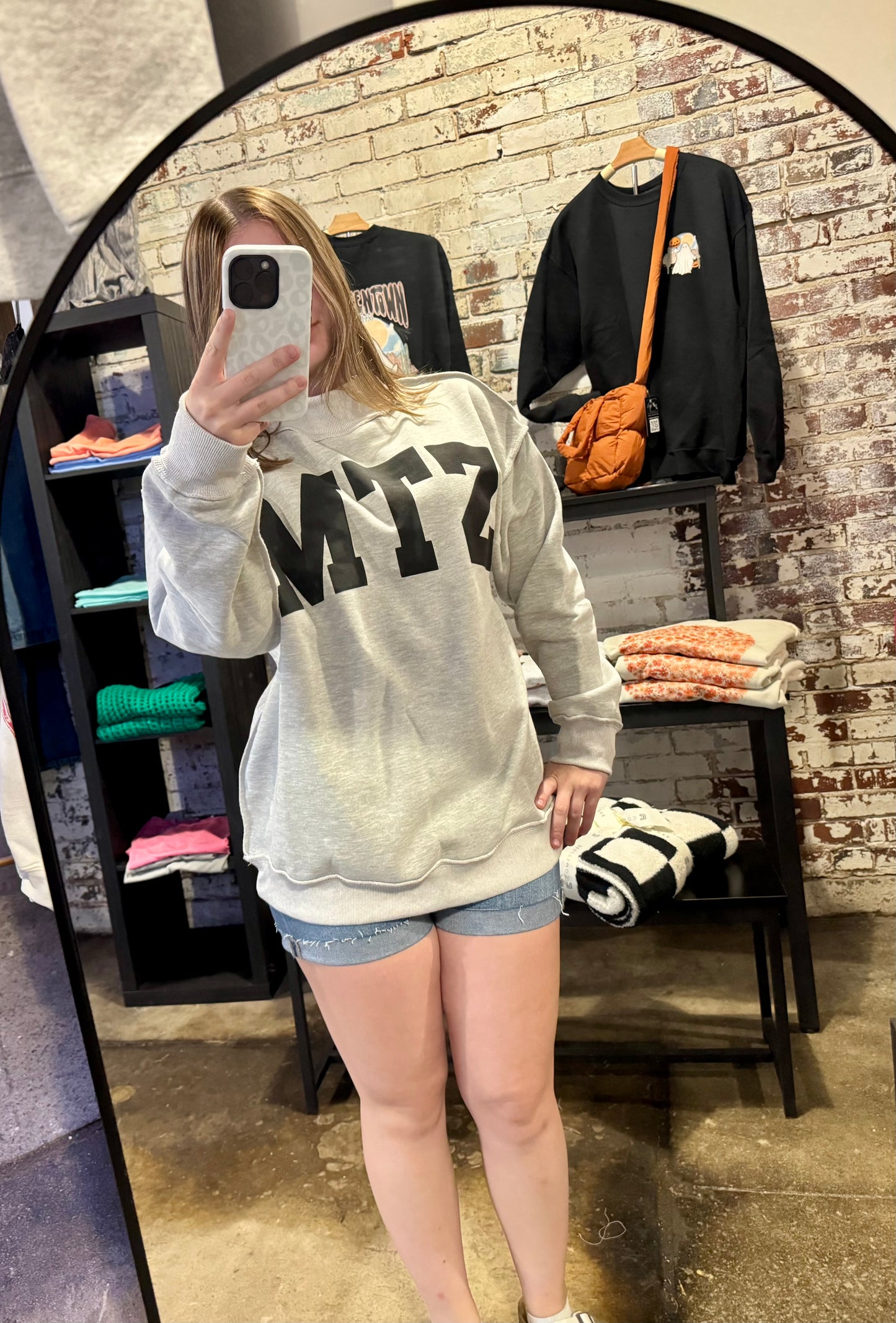 MTZ Puff mock neck