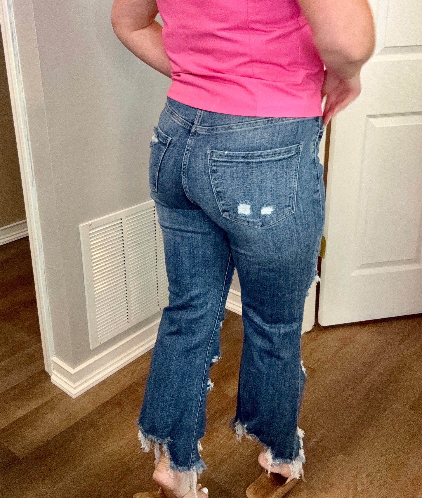 “The Man” distressed Jean by Blakeley