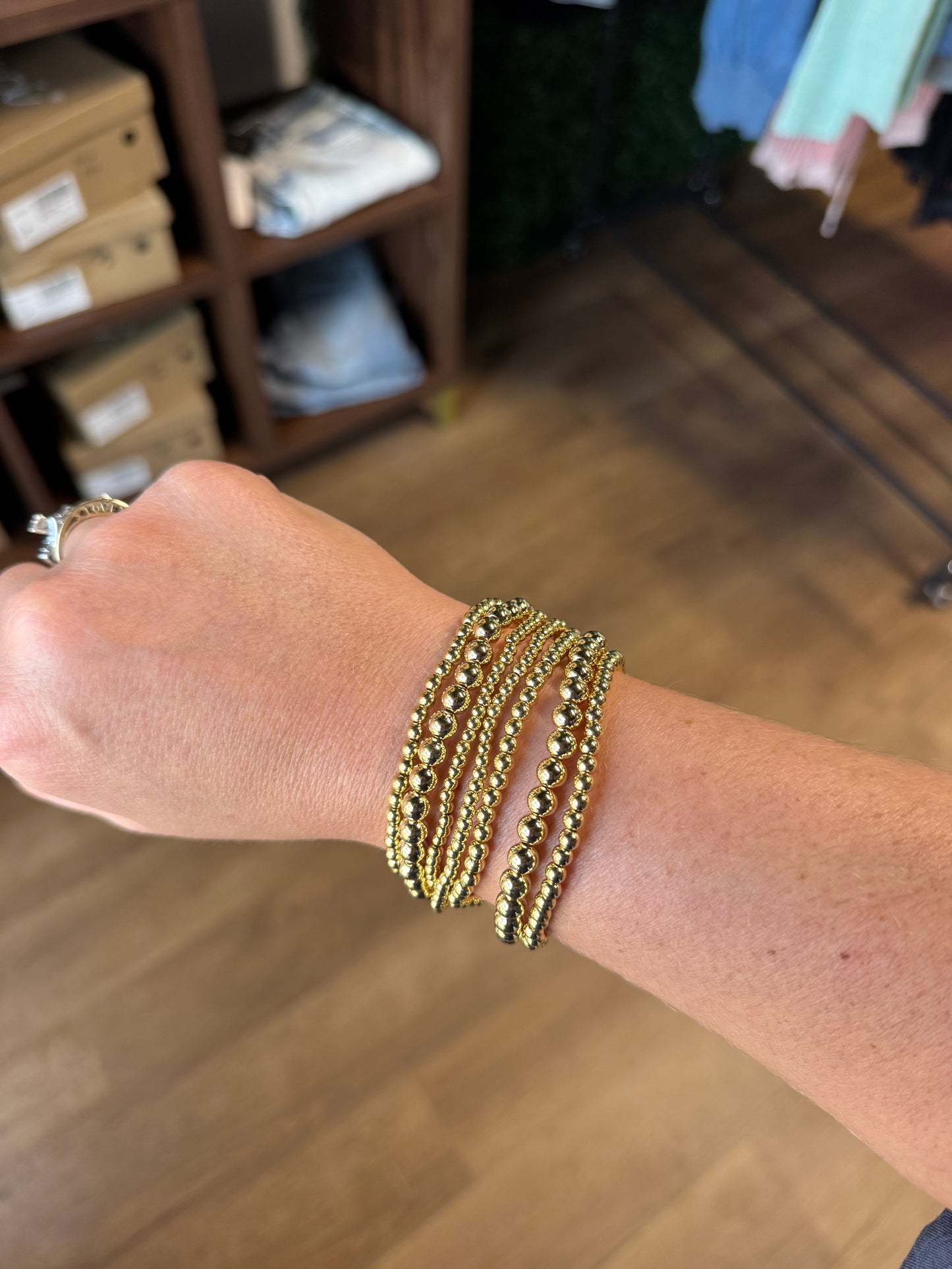 Cuff it gold stack