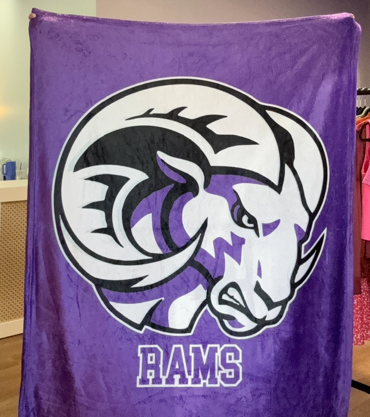 Shelbyville Rams Blanket