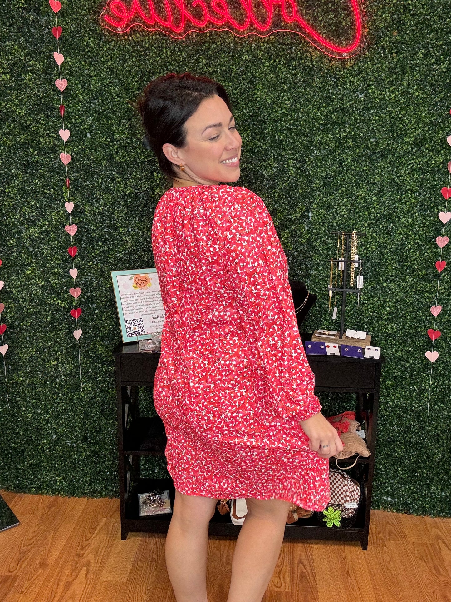Throw It floral dress
