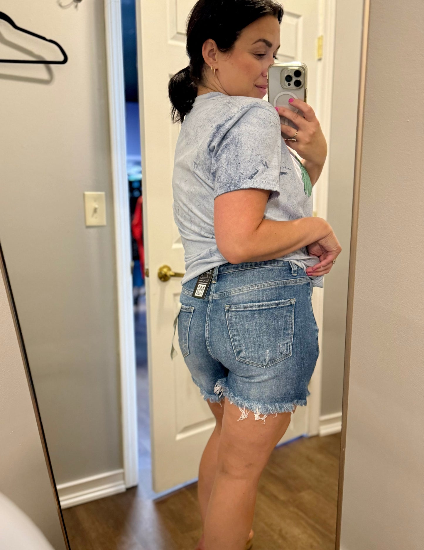 Go Crazy Risen Denim Shorts