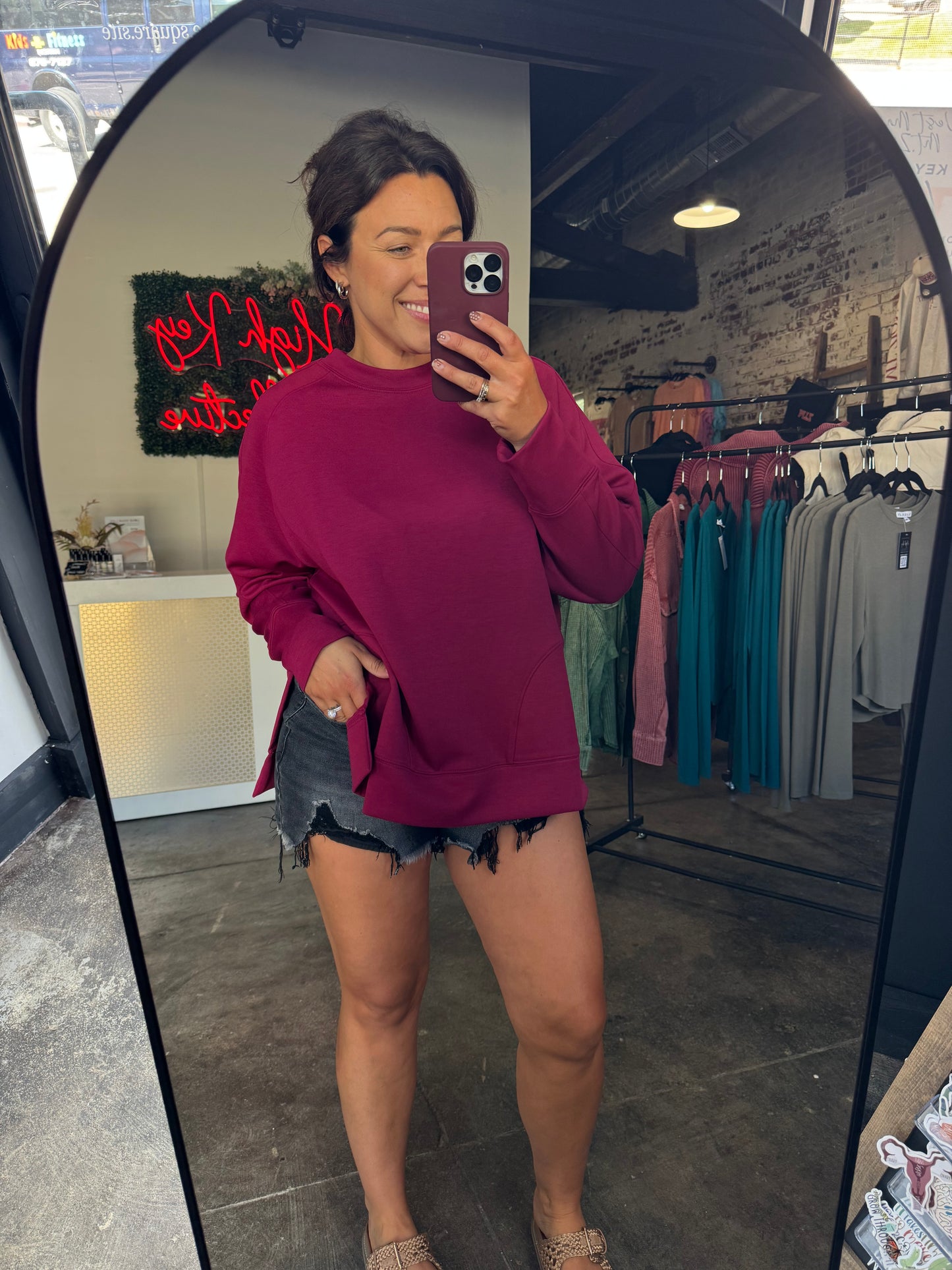 Come As You Are Scuba Pullover