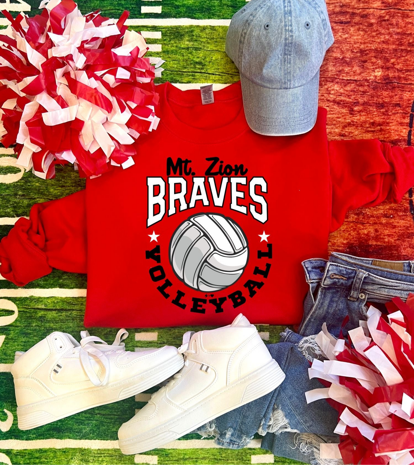 Braves Volleyball Sweatshirt