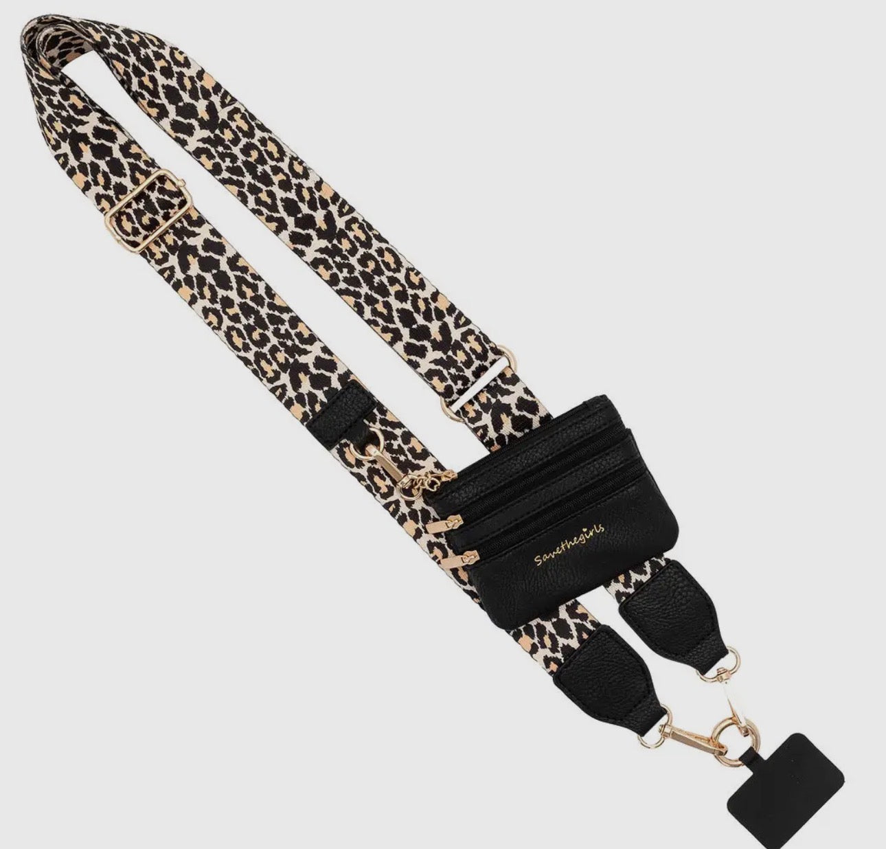 Save The Girls crossbody coin bag