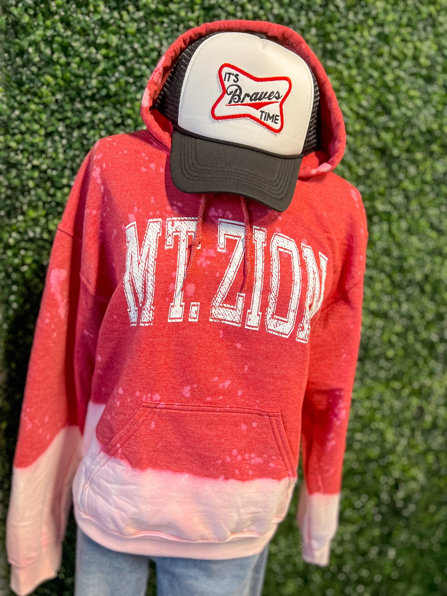 Bleached Dipped Braves Hoodie