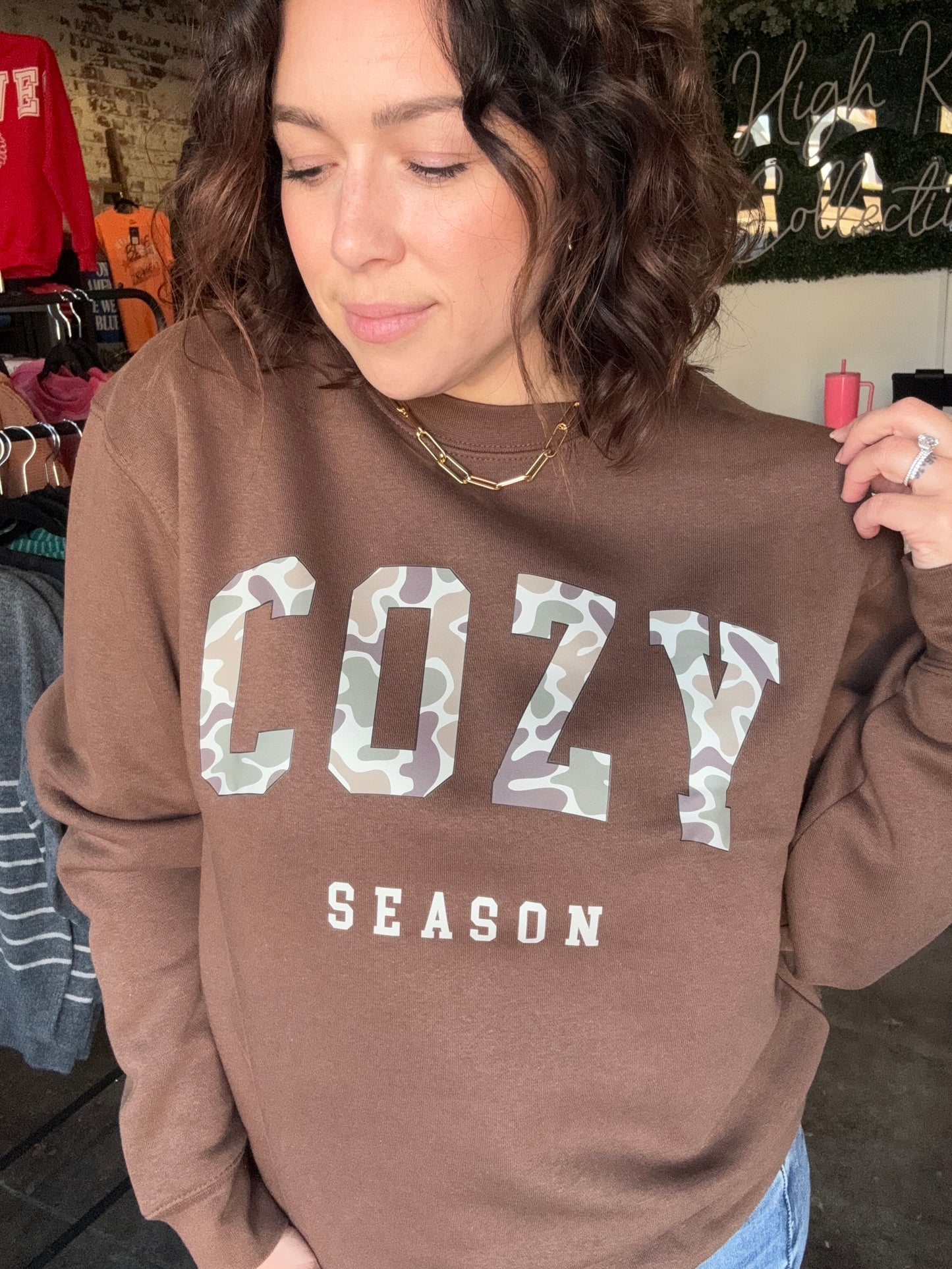 Cozy SZN sweatshirt (In Stock)