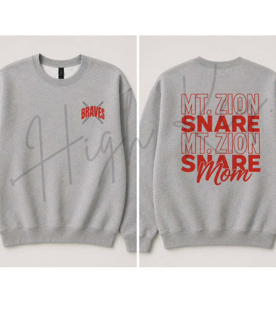 Drum Mom Braves - preorder