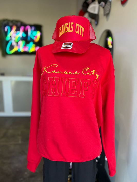 KCMO/custom Applique Crew (preorder)