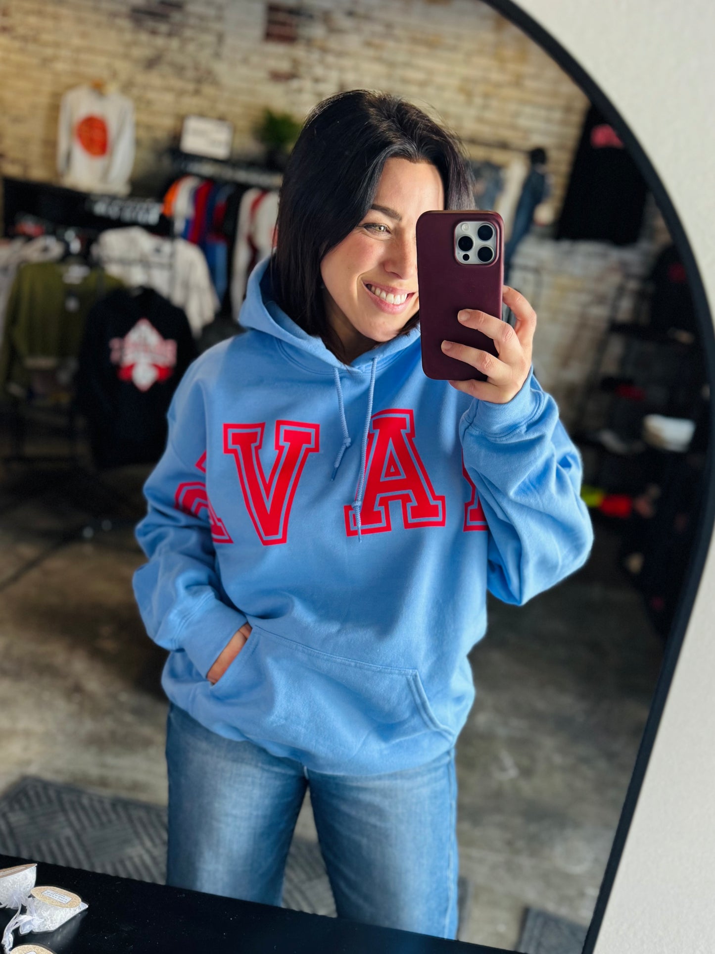 Blue Big Spirit hoodie - PREORDER