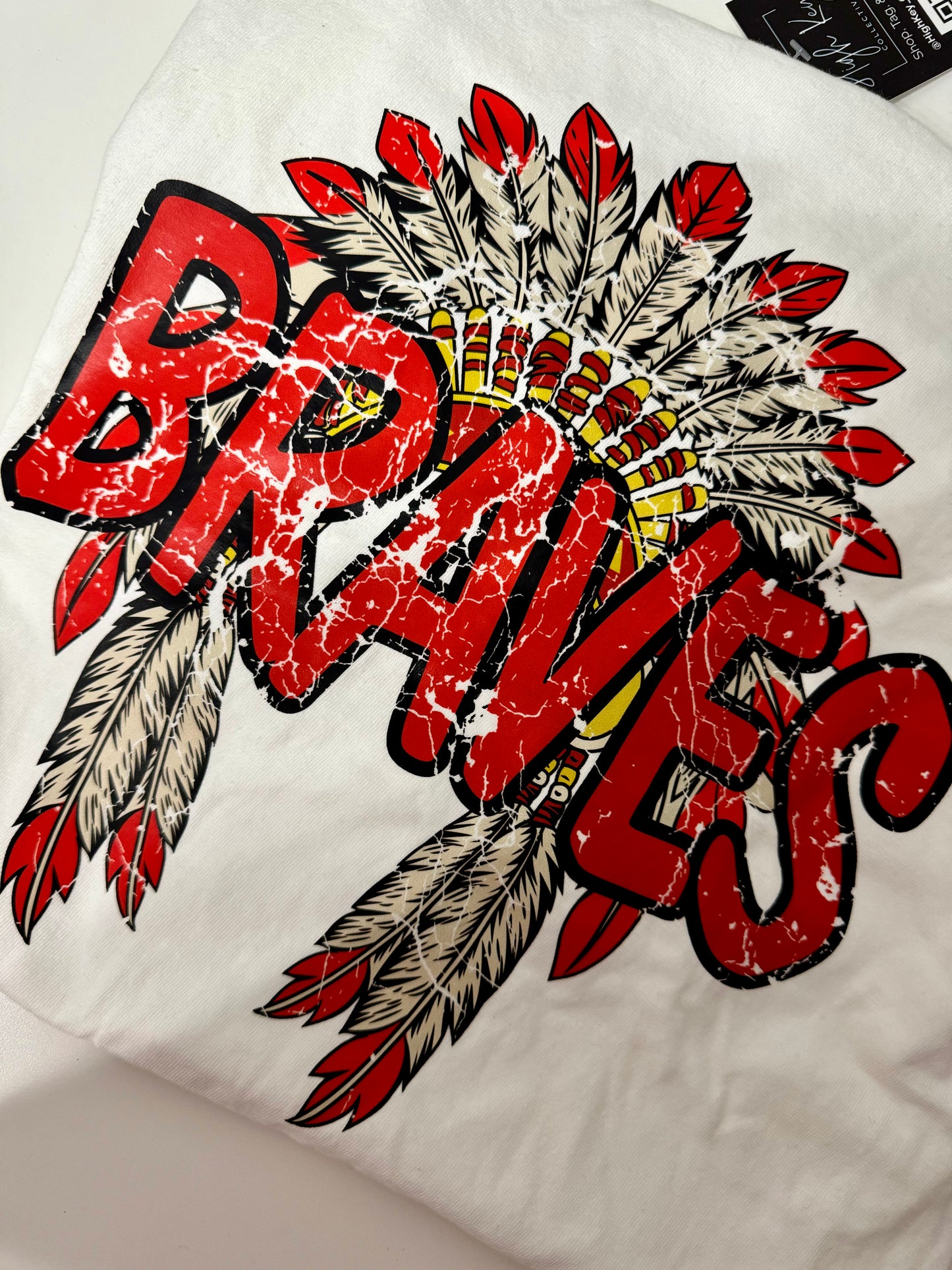 War Feathers tee