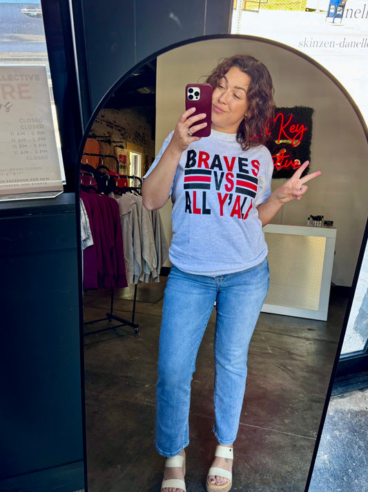 Braves Vs All Y’all Tee
