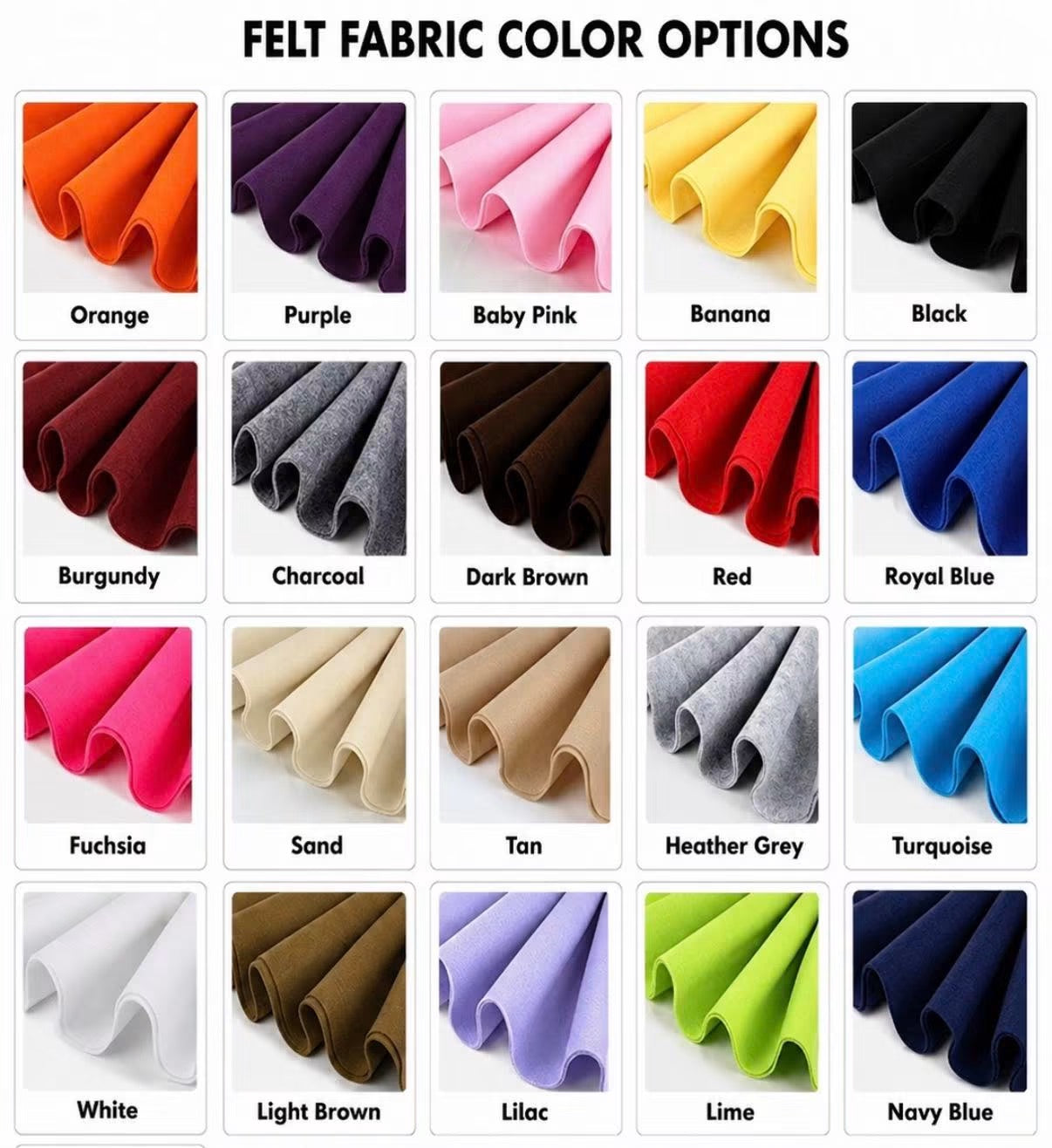 Felt Applique - preorder
