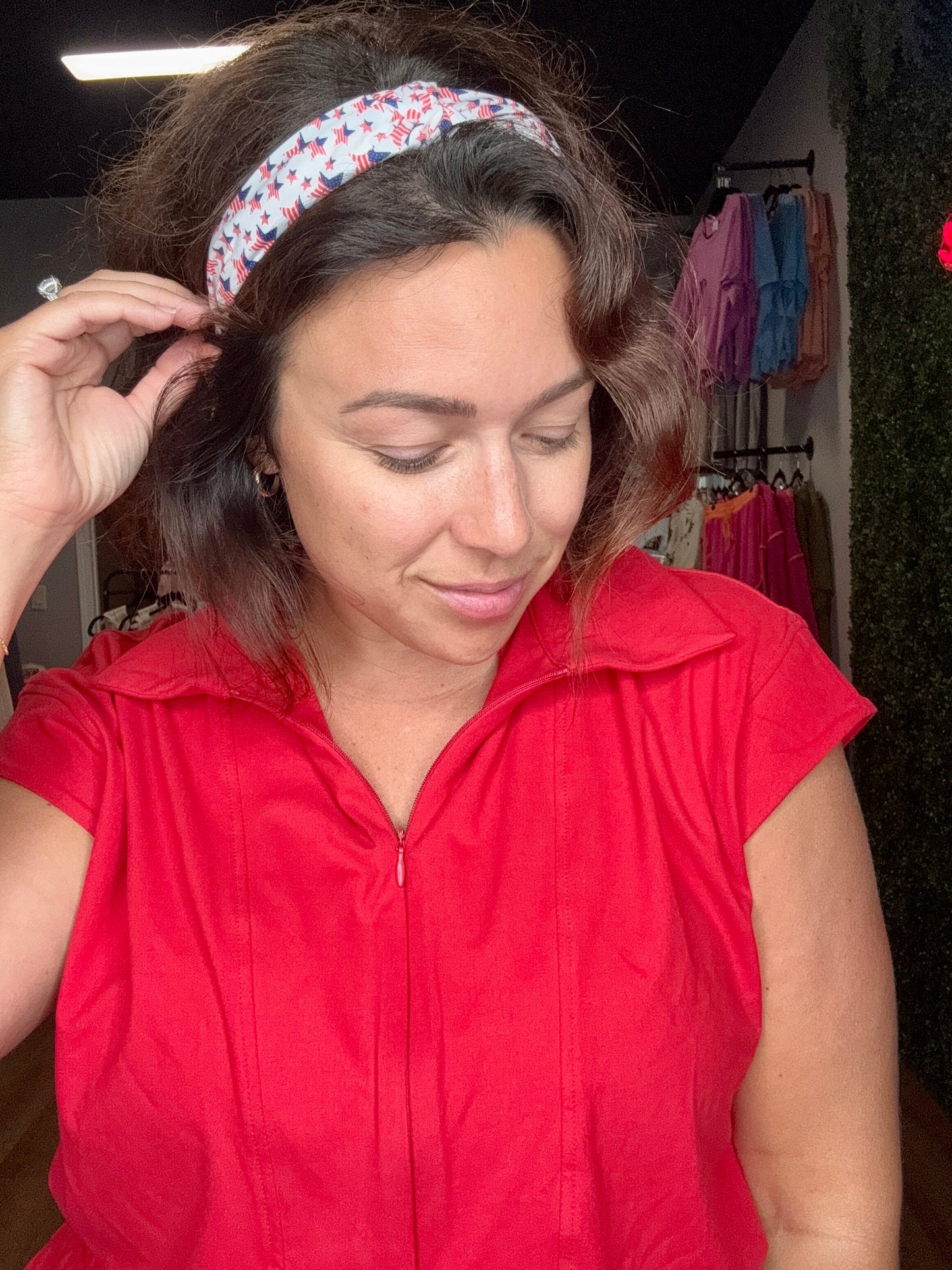 America the Beautiful Headband set