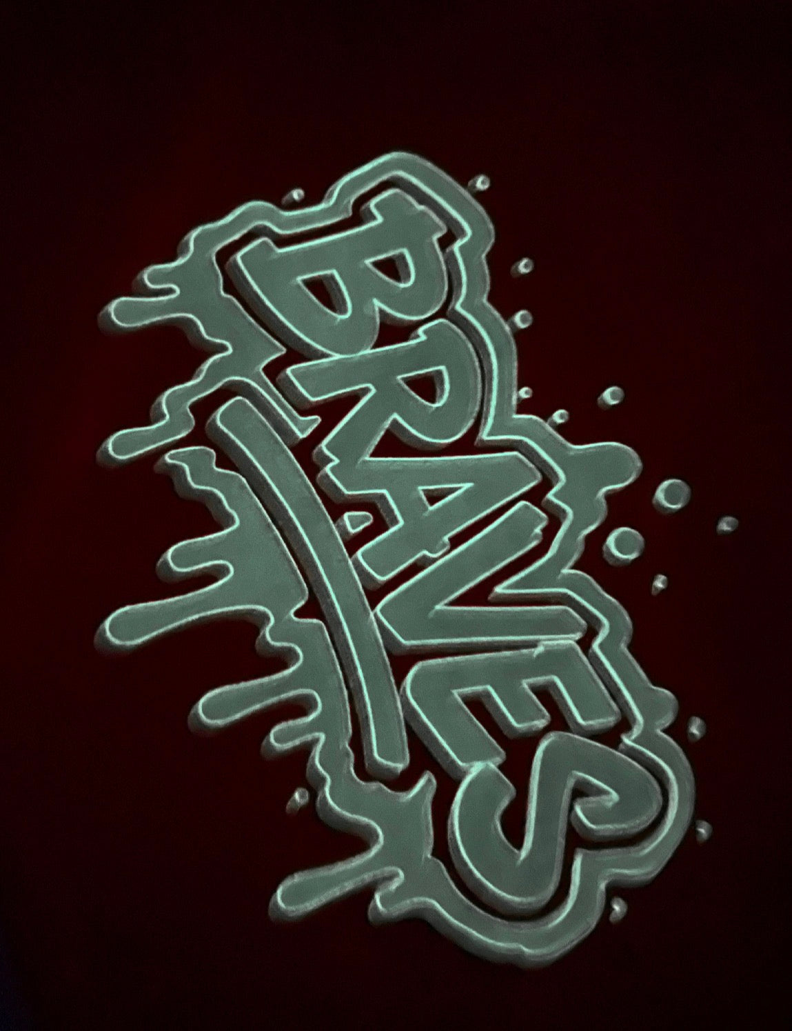 Glo Getter CORAL Braves-YOUTH (in stock)