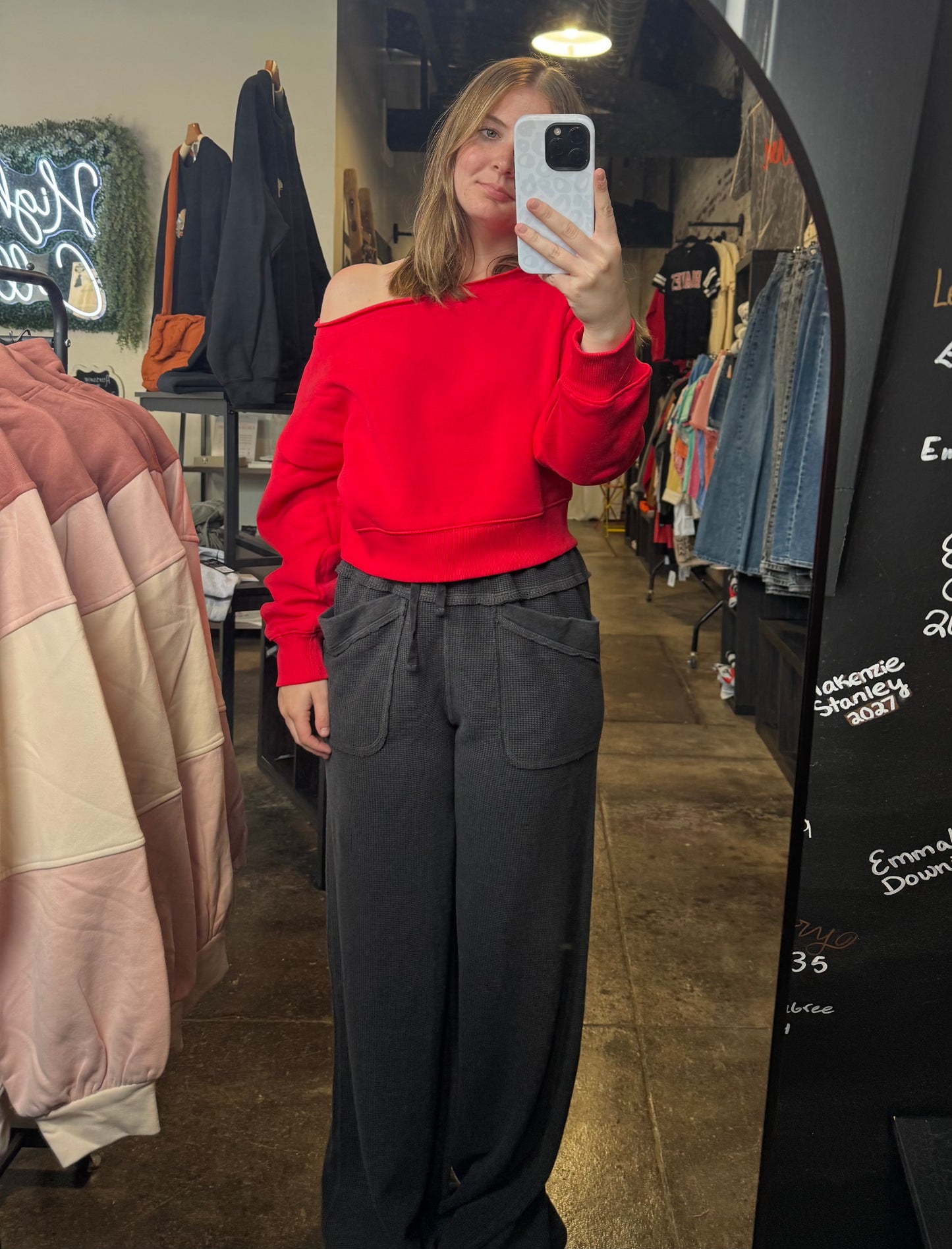 Fix You Too fleece crop