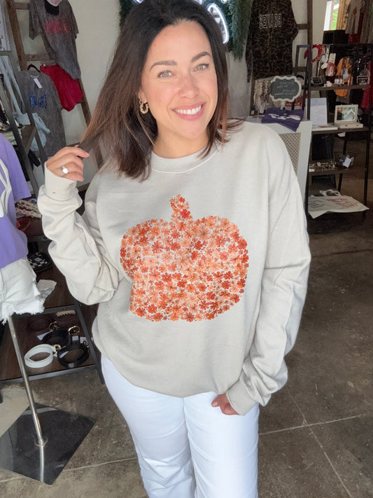 Pumpkin spice crewneck