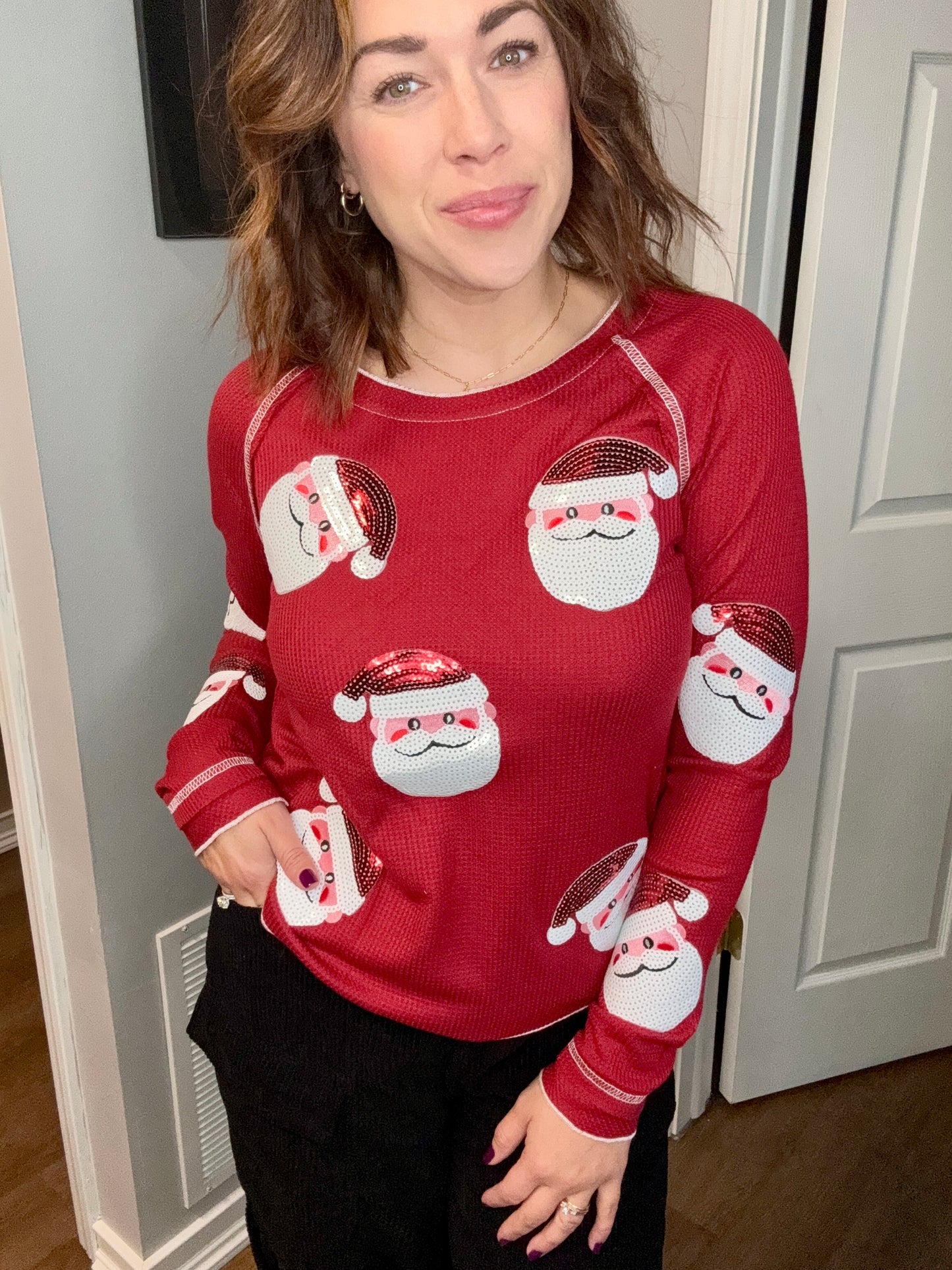 Santa Baby thermal top