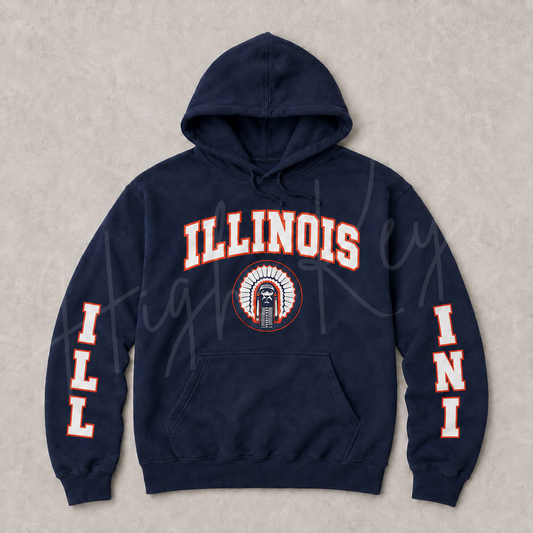 ILLINOIS hoodie - preorder