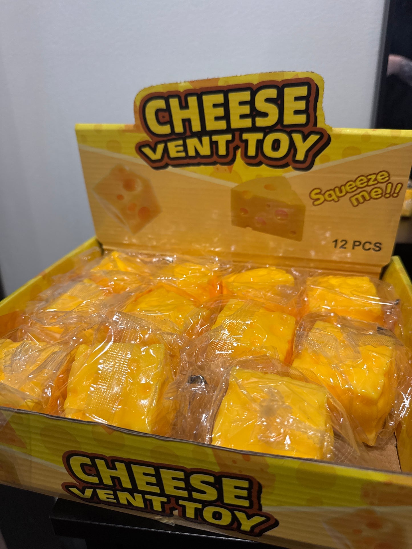 Cheese cube squishy