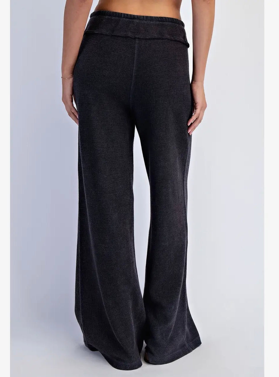Nicotine soft knit trouser
