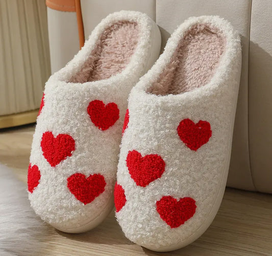 Bop’s Up heart slippers