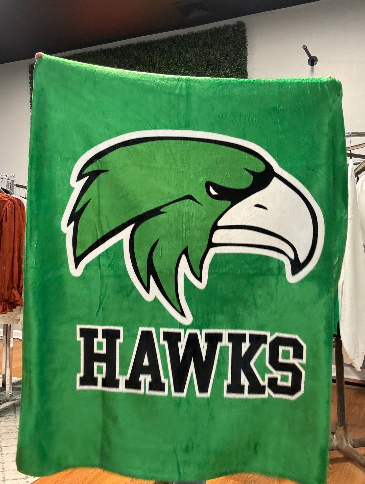 Hawks Minky Blanket
