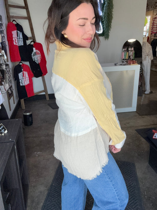 Making Lemonade Button Up