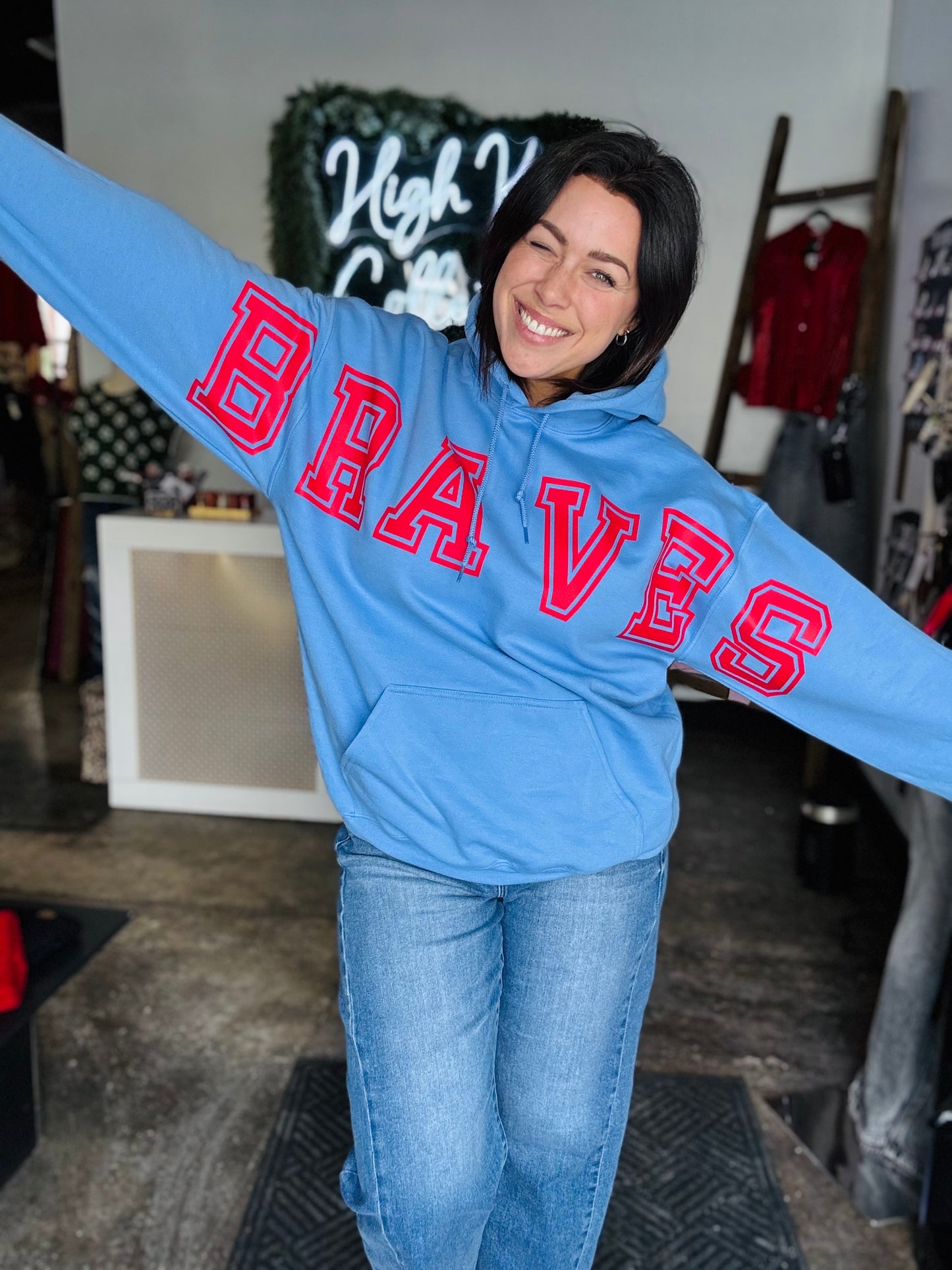 Blue Big Spirit hoodie - PREORDER