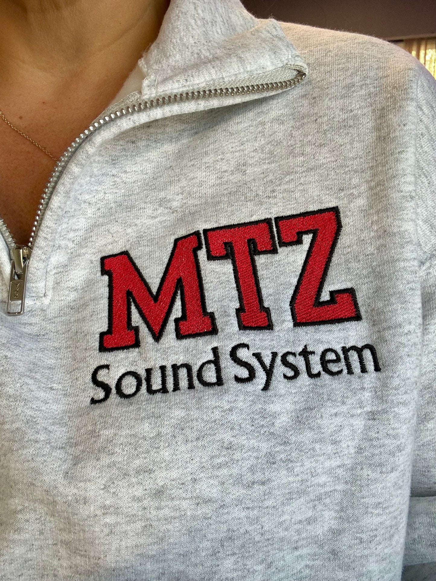 Sound System Quarter Zip