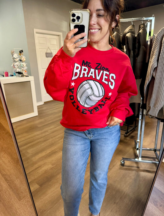 Braves Volleyball Sweatshirt