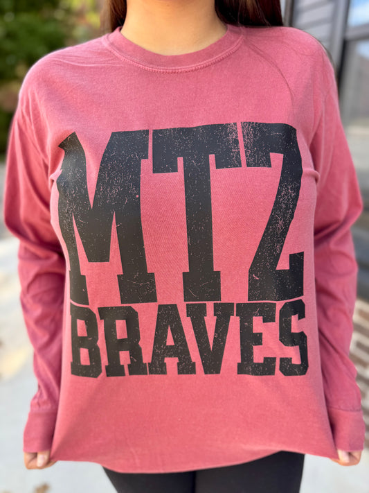 MTZ splatter long sleeve (in stock)