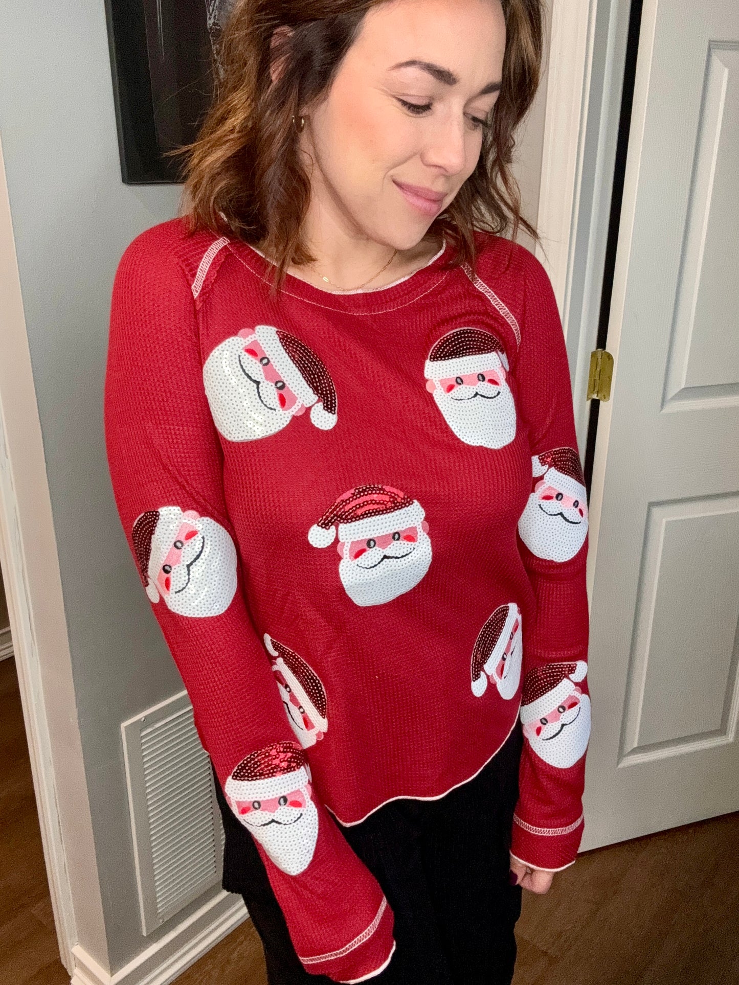 Santa Baby thermal top