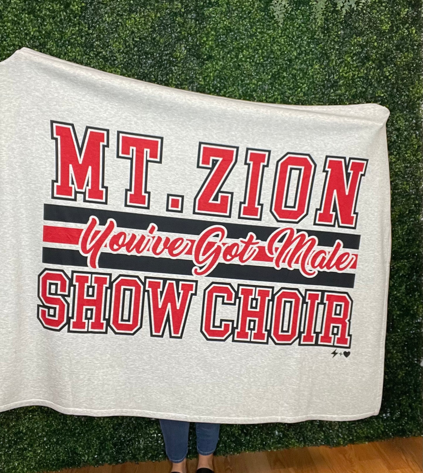 Show Choir Sweatshirt Blankets