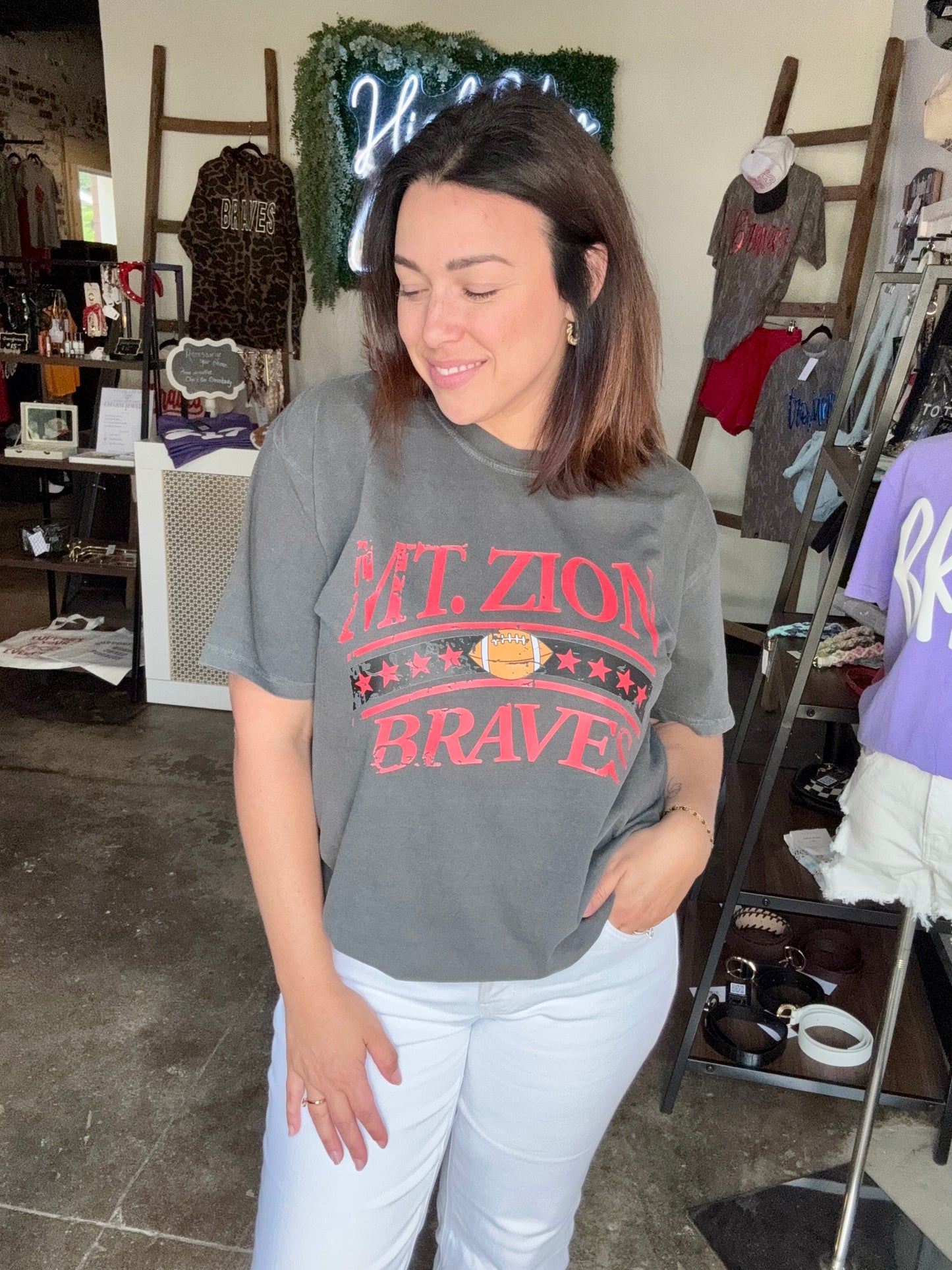 Blast from Past football tee