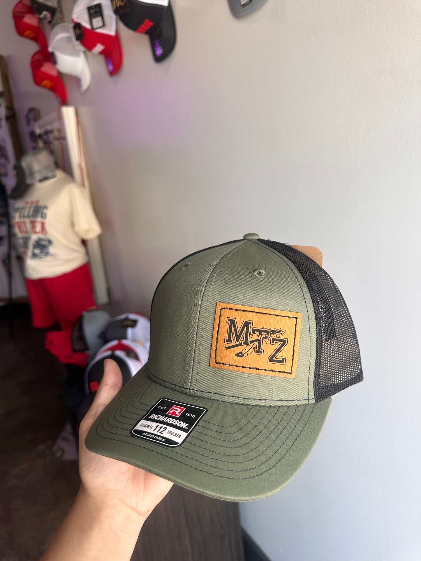 MTZ Leather hat