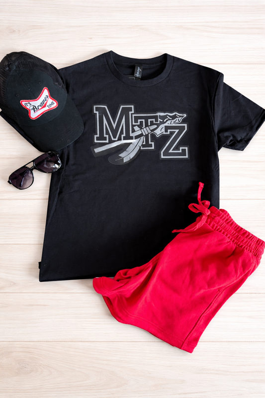 Black Out Braves Tee PREORDER