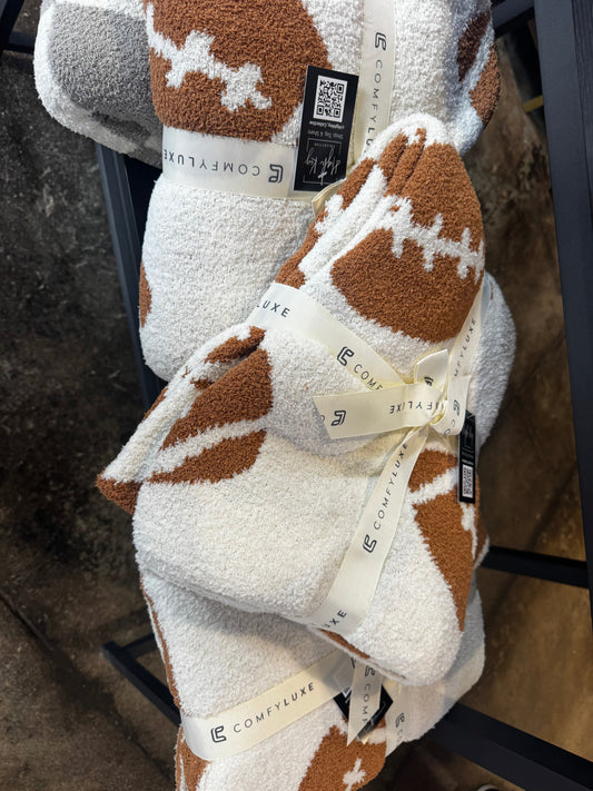 Football cloud blanket