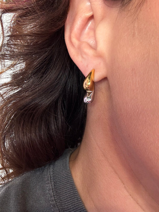 Peter + June gold/steel