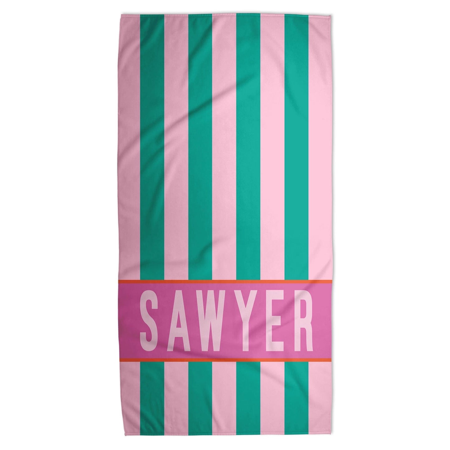 Personalized Cabana Beach Towel