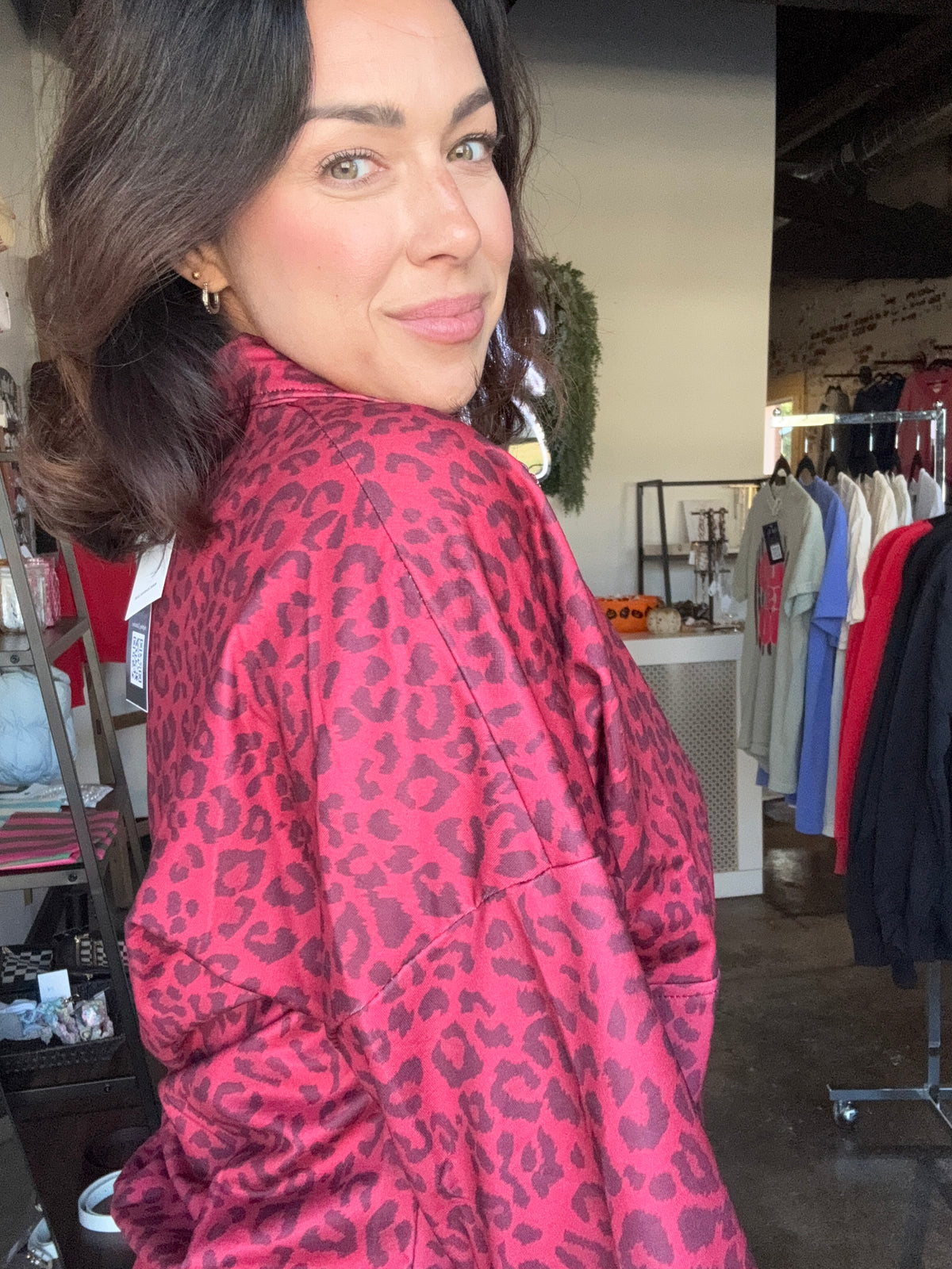 Rock Of Ages Leopard pullover