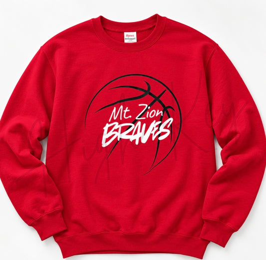 Playing Basketball sweatshirt