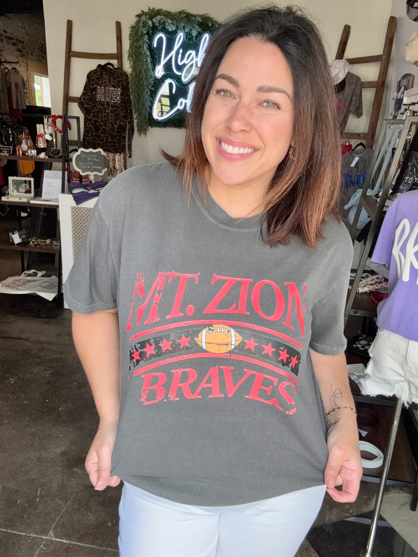 Blast from Past football tee